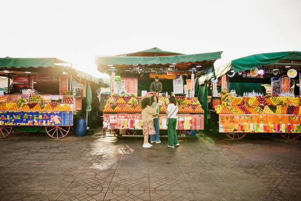 guests traying food in food tour